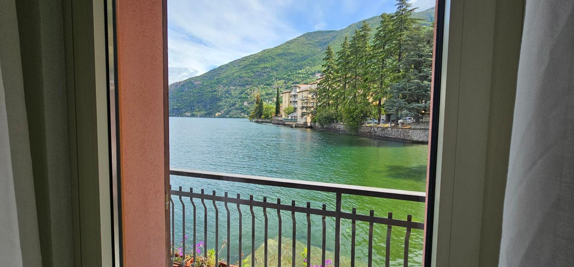 Hotel Meridiana Bellano Bagian luar foto