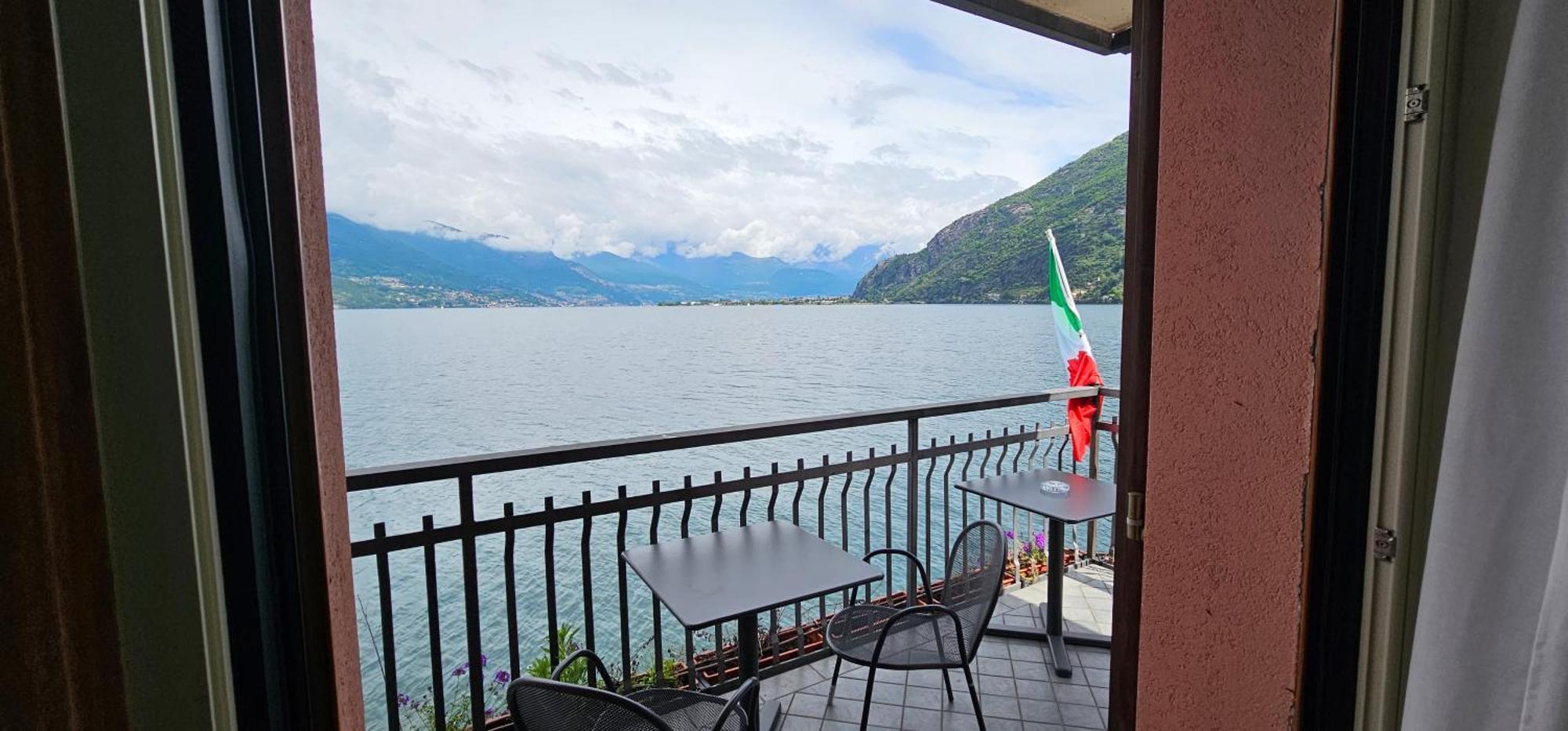 Hotel Meridiana Bellano Bagian luar foto